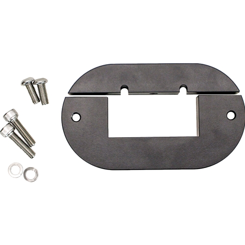 KM 3" x 1.5" Roll Bar LED Light Mounting Bracket