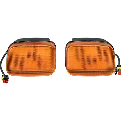 John Deere 5000-7030 Series LED Amber Cab Corner Light Kit