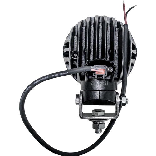 KM LED Round 50W Flood Light & Swivel Mount | TL150 | Tractorseats.com