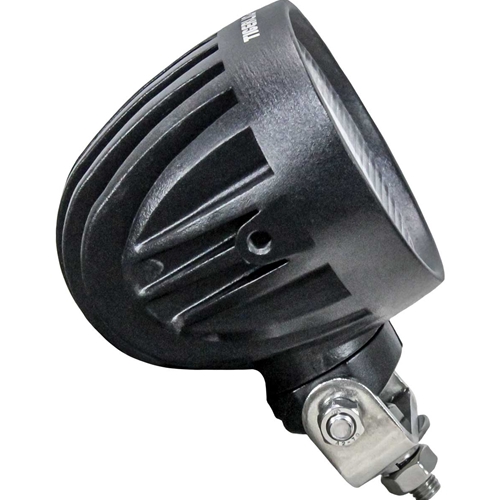 KM LED Round 50W Flood Light & Swivel Mount | TL150 | Tractorseats.com