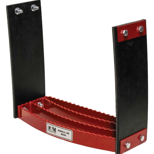 KM Universal 1-Step Bolt-On Flex Step - Red