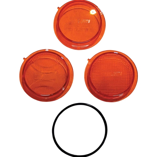 3" Mojave Amber Lens Pack + O-Ring for ATV + UTV Racing Light - TLM3-ALP