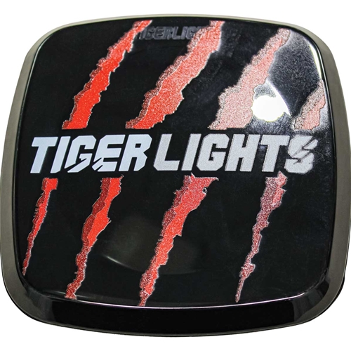 4" Mojave Black Tiger Lights Lens Cover for ATV + UTV Racing Light - TLM4-LC