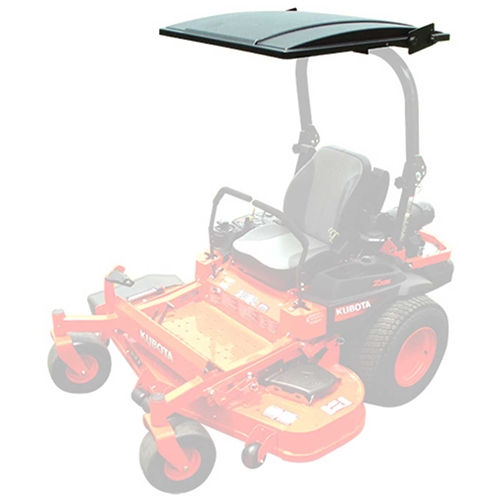 Jrco Eclipse Mower Canopy - Black - Square Rops Mounting Hardware