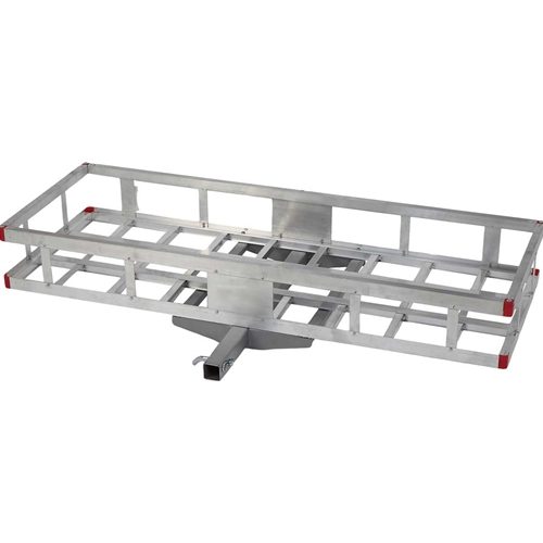 Ultra-Tow 500 Lb Aluminum Hitch Cargo Carrier - Silver & 60in x 22.5in x 8in