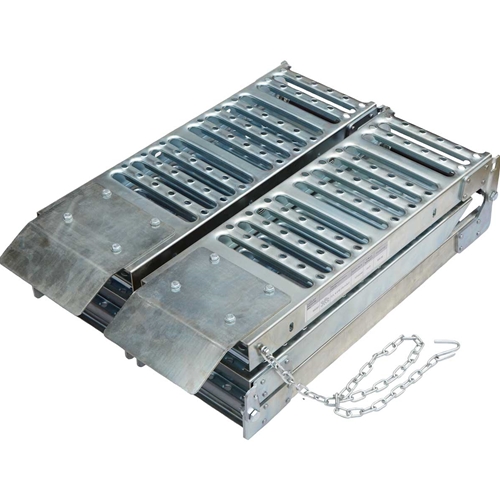 Ultra-Tow 6ft Folding Arched Steel Loading Ramp Set - 1000 Lb