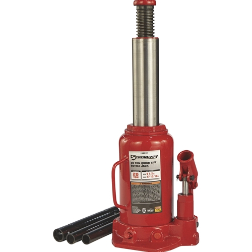Strongway 20-Ton Hydraulic Quick Lift Bottle Jack