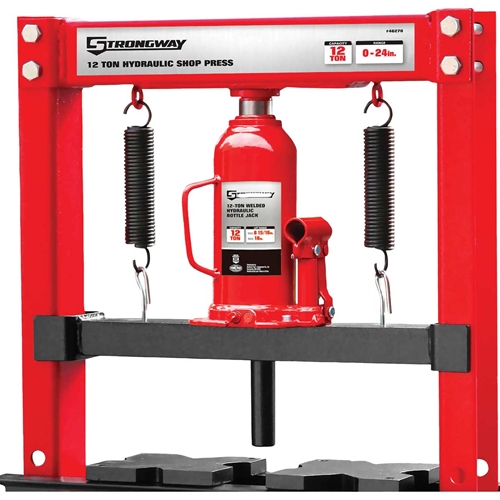 Strongway 12-Ton Hydraulic Shop Press | Tractorseats.com