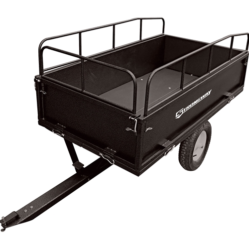 Strongway 18 ft³ Steel ATV Trailer - 1200-lb Capacity