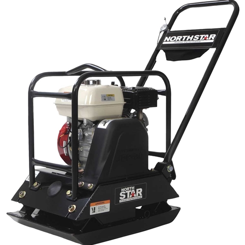NorthStar Single-Direction Plate Compactor with 5.5 HP Honda GX160 Engine
