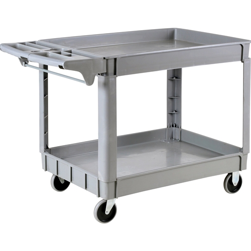 Ironton 500-Lb 2-Shelf Utility Cart - 46-3/5"W x 25-2/5"D x 32-7/10"H