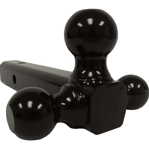 Ultra-Tow 2" Tri-Ball Solid Tube Mount - Class 4 & Black
