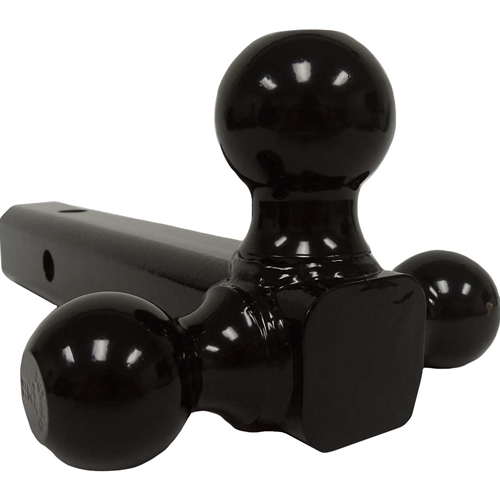 Ultra-Tow 2" Tri-Ball Hollow Tube Mount - Class 4 & Black