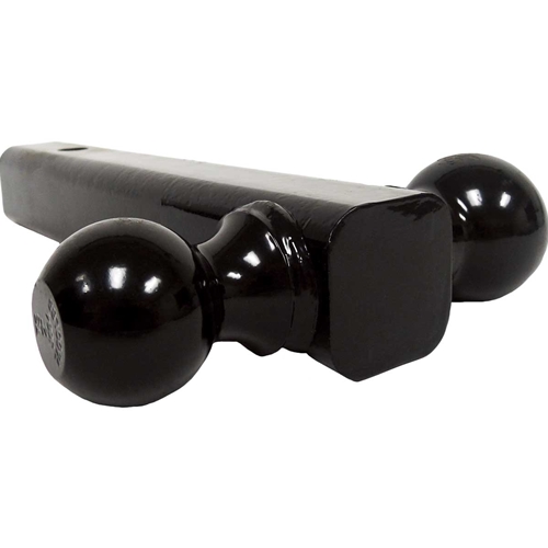 Ultra-Tow 2" Double Ball Solid Tube Mount - Class 4 & Black