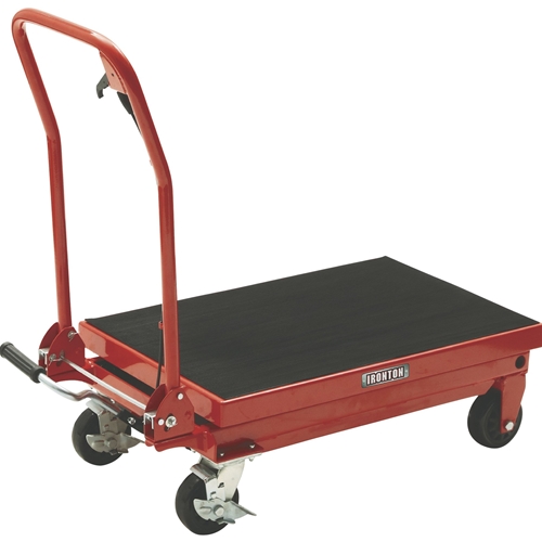 Ironton Hydraulic Table Cart - 1000-Lb Capacity & 34-3/4in Lift