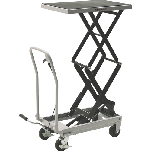 Strongway 2-Speed Hydraulic Rapid XT Lift Table Cart - 500-Lb