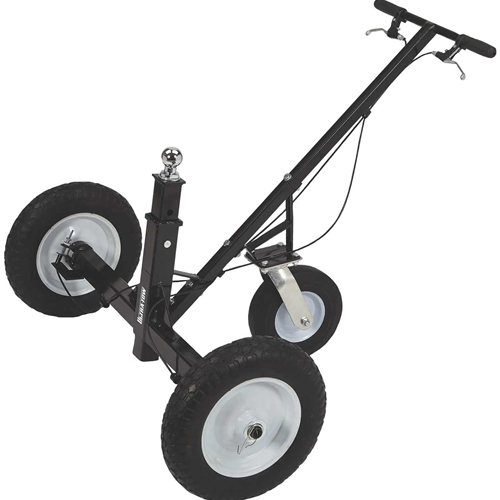 Ultra-Tow Heavy-Duty Adjustable 1000 Lb Capacity Trailer Dolly with Brake