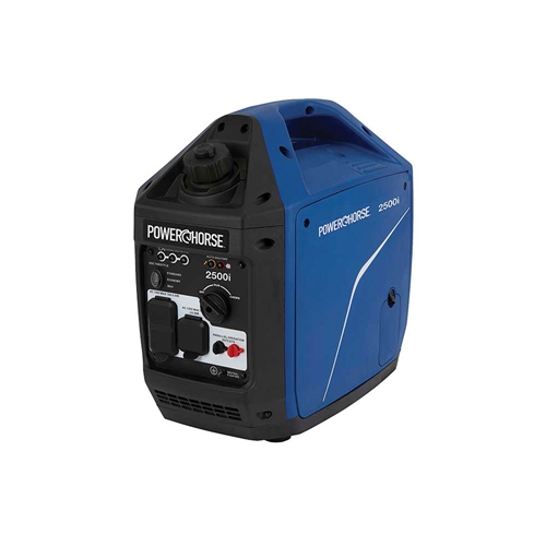 Powerhorse Inverter Generator - 2500 Surge Watt, Recoil Start
