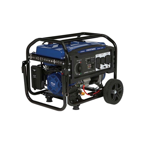Powerhorse Generator | 4500 Surge Watt | Dual Fuel | Recoil Start