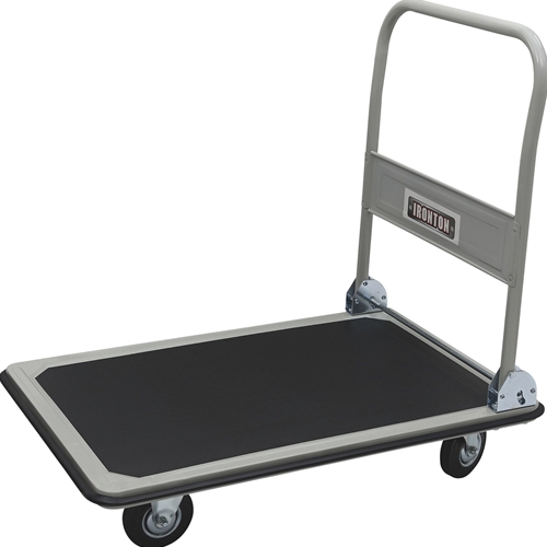 Ironton Folding Platform Truck - 660-Lb Capacity, 36"L x 24"W & 5" Casters