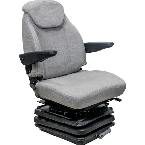 Uni Pro | Seat & Mechanical Suspension Kit | Ford-New Holland 7410-TW | Gray Fabric | 6428