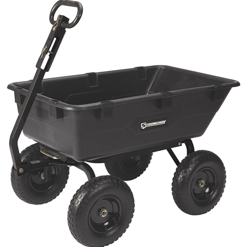 Strongway 6 ft³ Poly Garden Wagon - 1200-lb Capacity & 44"L x 26"W x 26.25"H