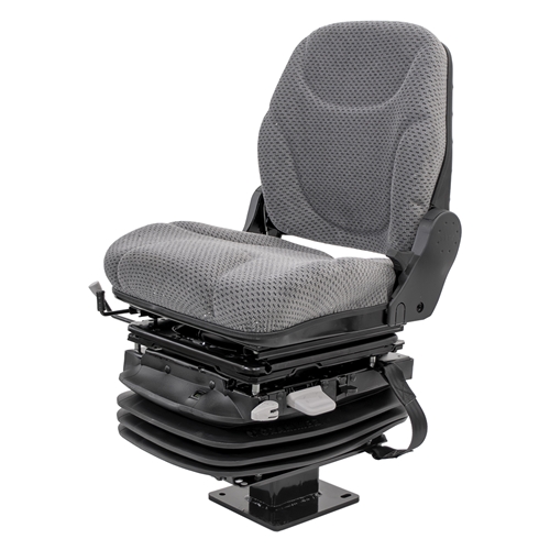 Uni Pro John Deere 310 Series Backhoe 480 Air Susp. Seat Kit | Gray Fabric
