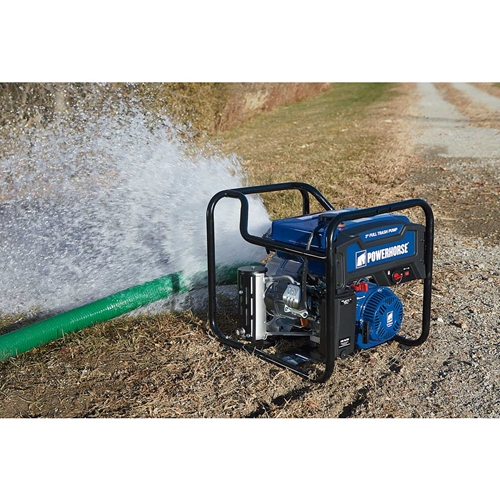 Powerhorse Extended Run Full-Trash Pump - 3in Ports & 11820 GPH