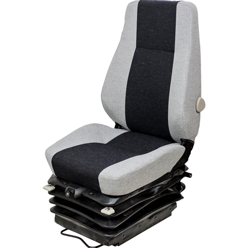 KAB | 554 | Seat & Air Suspension | 12 Volt | Black/Gray Fabric | 8465