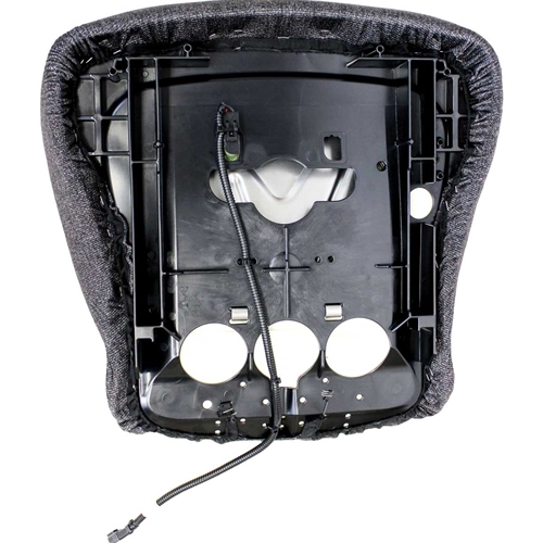 KM 1000/1003 Seat Cushion - New Style | Gray Fabric Tractor Seat