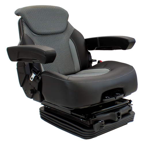 KM 1007 Seat & 12V Air Susp | Heavy Tractor Seat | Tractorseats.com