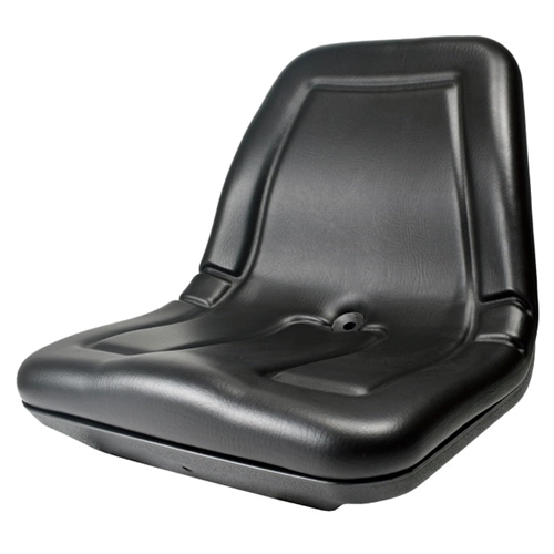 Uni Pro Seat High Back Plastic Deluxe | Black Vinyl