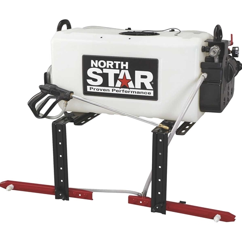 NorthStar ATV Boomless Broadcast and Spot Sprayer with 2-Nozzle Boom - 26 Gal, 2.2 GPM & 12V