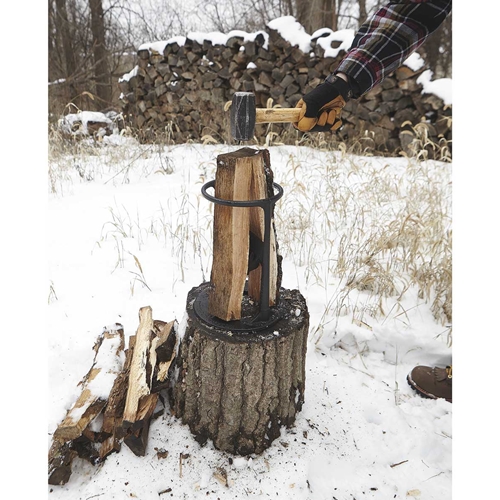 pinoworks KINDLING CRACKER WOOD BOARD 美品 Kindling Cracker Cast Iron Wood Kindling Splitter