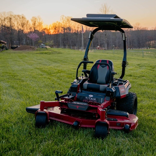 CoolTops Mower Canopy | Fan Powered | Black | 36-In. x 41-In