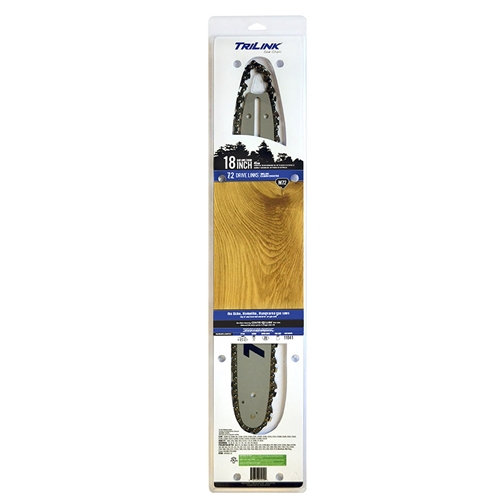 TriLink | 18 In. Bar and Chain Combo | 72 DL | .325 In. | .050 In. | Semi-Chisel | 11095 Bar Mount