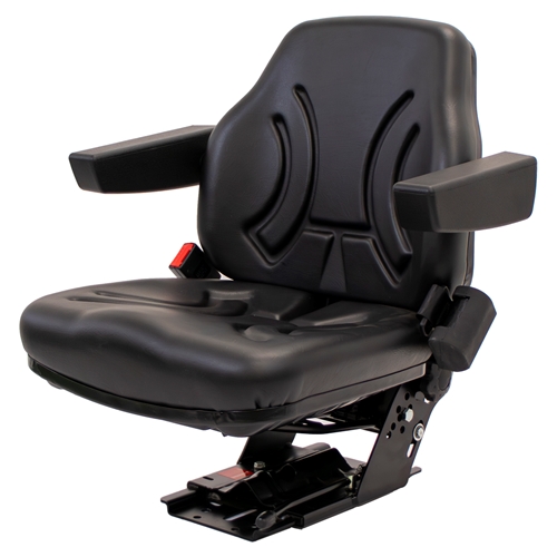 Uni Pro | Big Farmer Suspension Seat Assembly | Seat Belt | Armrests | Vinyl