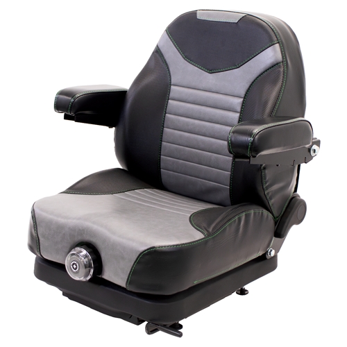 Uni Pro | Suspension Seat | Black and Gray