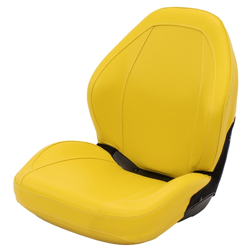 Uni Pro | Universal Mount Cut And Sew Seat | Yellow Vinyl