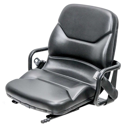 Uni Pro | Forklift Seat | Hip Restraints | OPS Ready | Black Vinyl | GWG311592