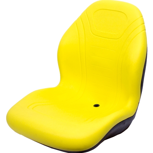 Uni Pro 129 Bucket Seat | Yellow Vinyl | Full Mount