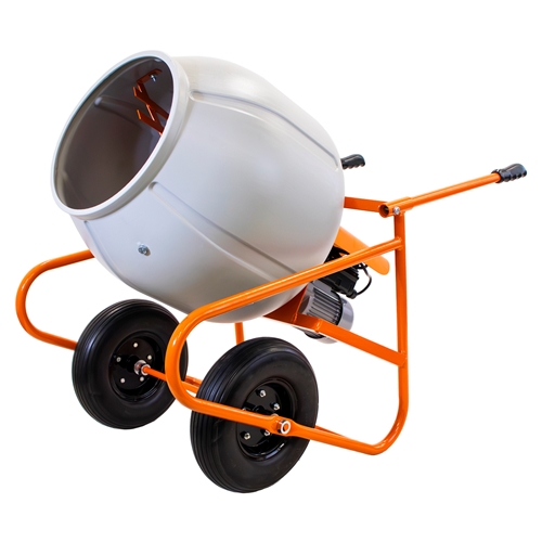 Brave | Portable Cement Mixer | 3.5 Cu. Ft. Poly Drum | 1/2 HP. 120V Motor | GWG311796