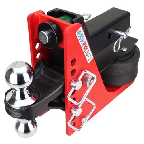 Shocker | 14K Air Drop Hitch | Fits 2-1/2 In. Hitch | 2 In. & 2-5/16 In. Ball | Chrome