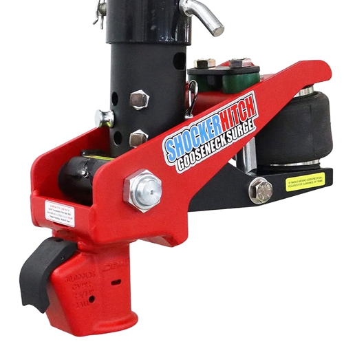 Shocker | Gooseneck Air Hitch & Demco Coupler for 2-5/16 In. Ball | Round Multi-Fit Stem