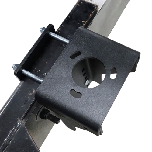 Shocker | Clamp On Side Mount Trailer Jack Bracket Kit | Round Jack Bracket Kit