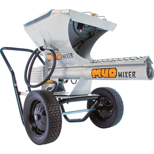 MudMixer® Portable Concrete Mixer - Heavy-Duty & Electric