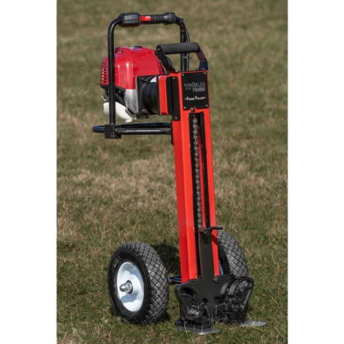 Tractorseats.com - Titan Post-Stake Gas Power Puller | Honda GX50