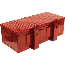 KM #30 Toolbox - Red | Tractor & Truck Top Mount Boxes
