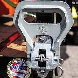 Natm KM Safety Folding Foot/Grab Step - Zinc Finish