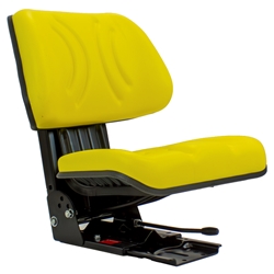 KM 355 Utility Mechanical Suspension Seat Assembly | Tractorseats.com
